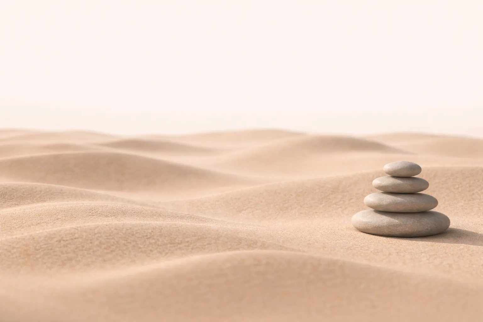 A calm desert landscape symbolising clarity and new perspectives