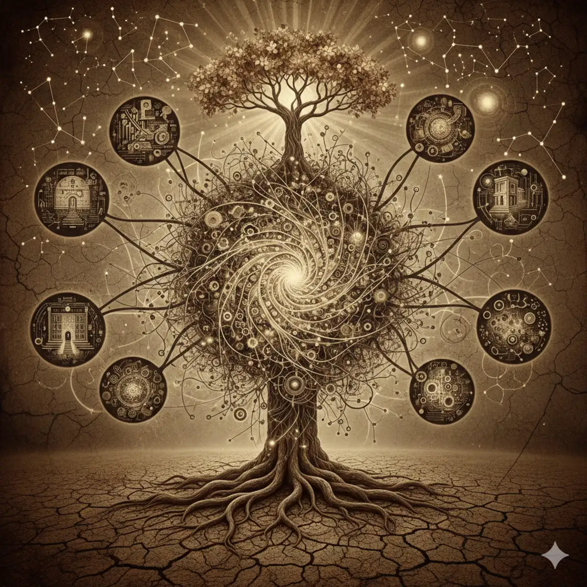 Abstract representation of giftedness and neurodivergence